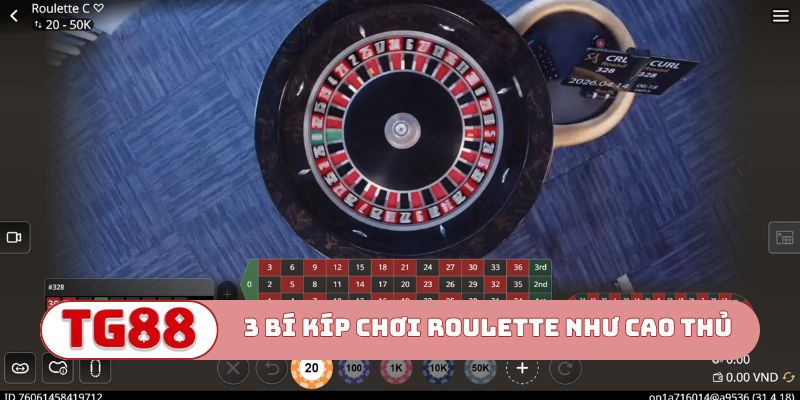 3 bí kíp chơi Roulette như cao thủ lão làng