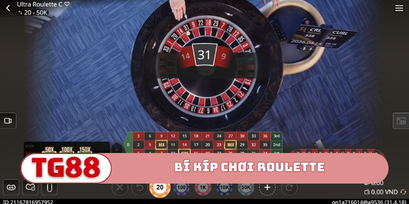 Bí kíp chơi Roulette