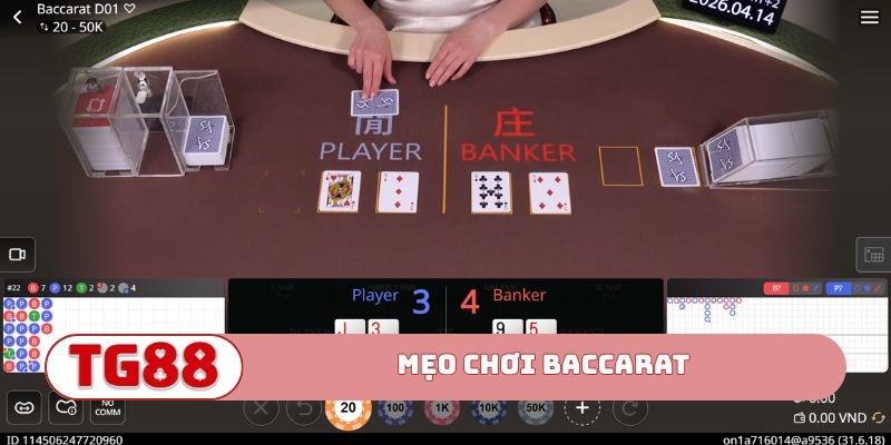 Mẹo chơi Baccarat