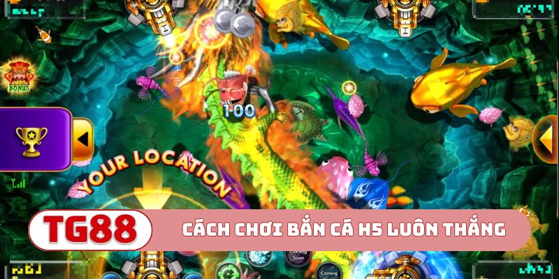 Bật mí toàn bộ cách chơi bắn cá H5 luôn thắng