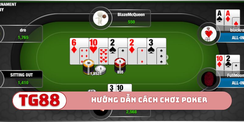 Hướng dẫn cách chơi Poker