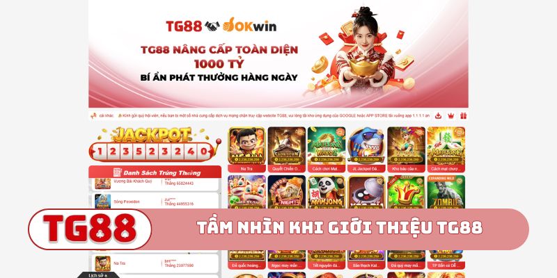 Tầm nhìn quan trọng khi giới thiệu TG88